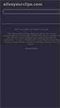 Mobile Screenshot of allvoyeurclips.com